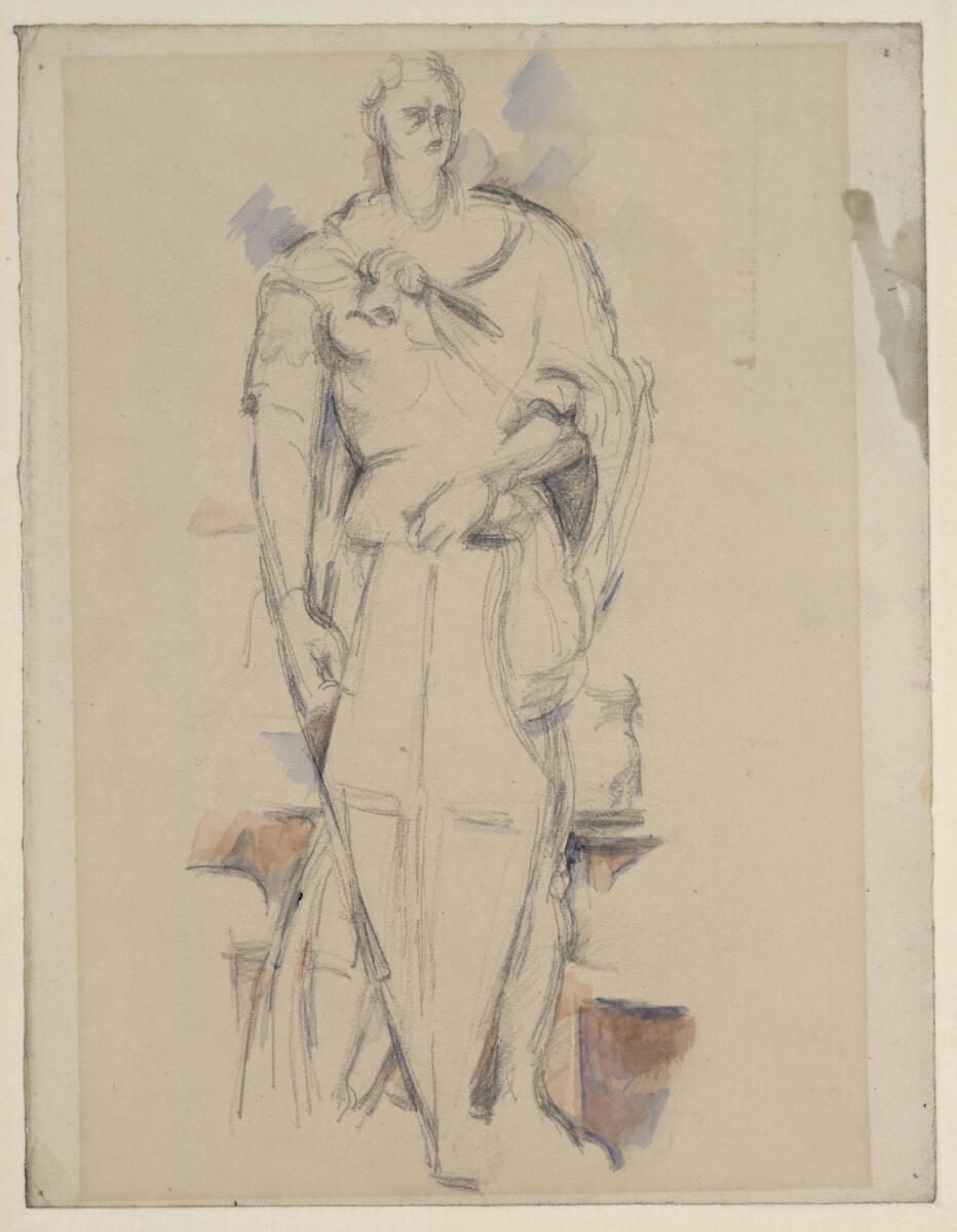 Paul Cézanne, Heiliger Georg nach Donatello, Inv. Nr.: 24085