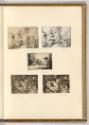 Radierungen von Christian Wilhelm Ernst Dietrich, Diverse Darstellungen, Inv. Nr.: Deutsch nach…