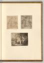 Radierungen von Christian Wilhelm Ernst Dietrich, Heilige Familie; Heimweg nach Ägypten, Inv. N…