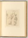 Druckgrafiken von Adam von Bartsch, Drei Studien zu einer Maria unter dem Kreuz, Inv. Nr.: Deut…