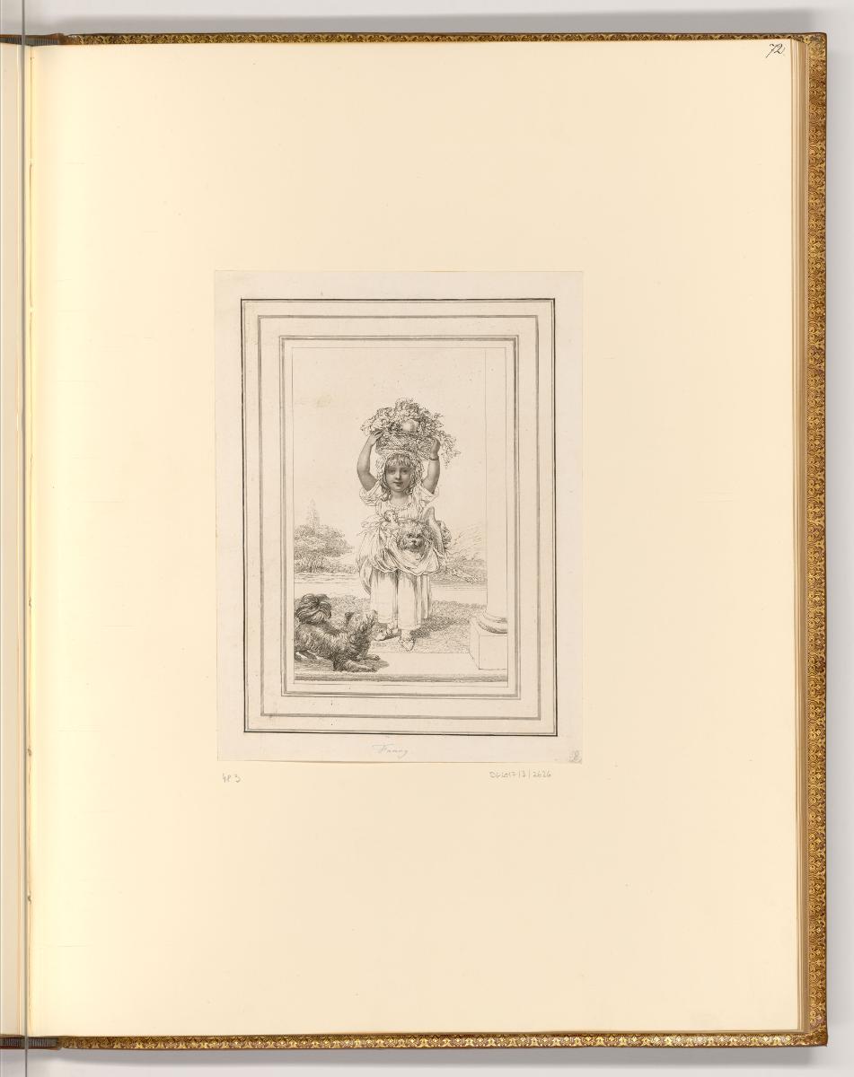 Druckgrafiken von Adam von Bartsch, Fanny, Inv. Nr.: Deutsch nach Sektionen III/35, D/III/35/72