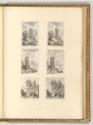 Radierungen von Franz Edmund Weirotter, Turm beim Lago di Bolzano; Hafen bei Livorno; Weg von T…