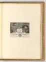 Radierungen von Franz Edmund Weirotter, Titelblatt, Steinplatte in einer Landschaft, Inv. Nr.: …