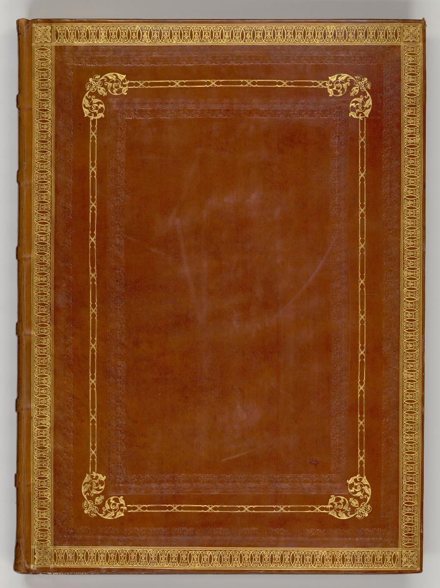 Deutsche Radierungen des späten 18. und frühen 19. Jahrhunderts, Deckel vorne, Inv. Nr.: Deutsc…