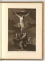 Deutsche Radierungen des späten 18. und frühen 19. Jahrhunderts, Christus am Kreuz, umgeben von…