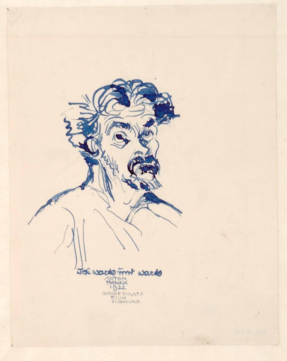 Anton Hanak, Selbstporträt (Ich warte und warte), Inv. Nr.: 24214