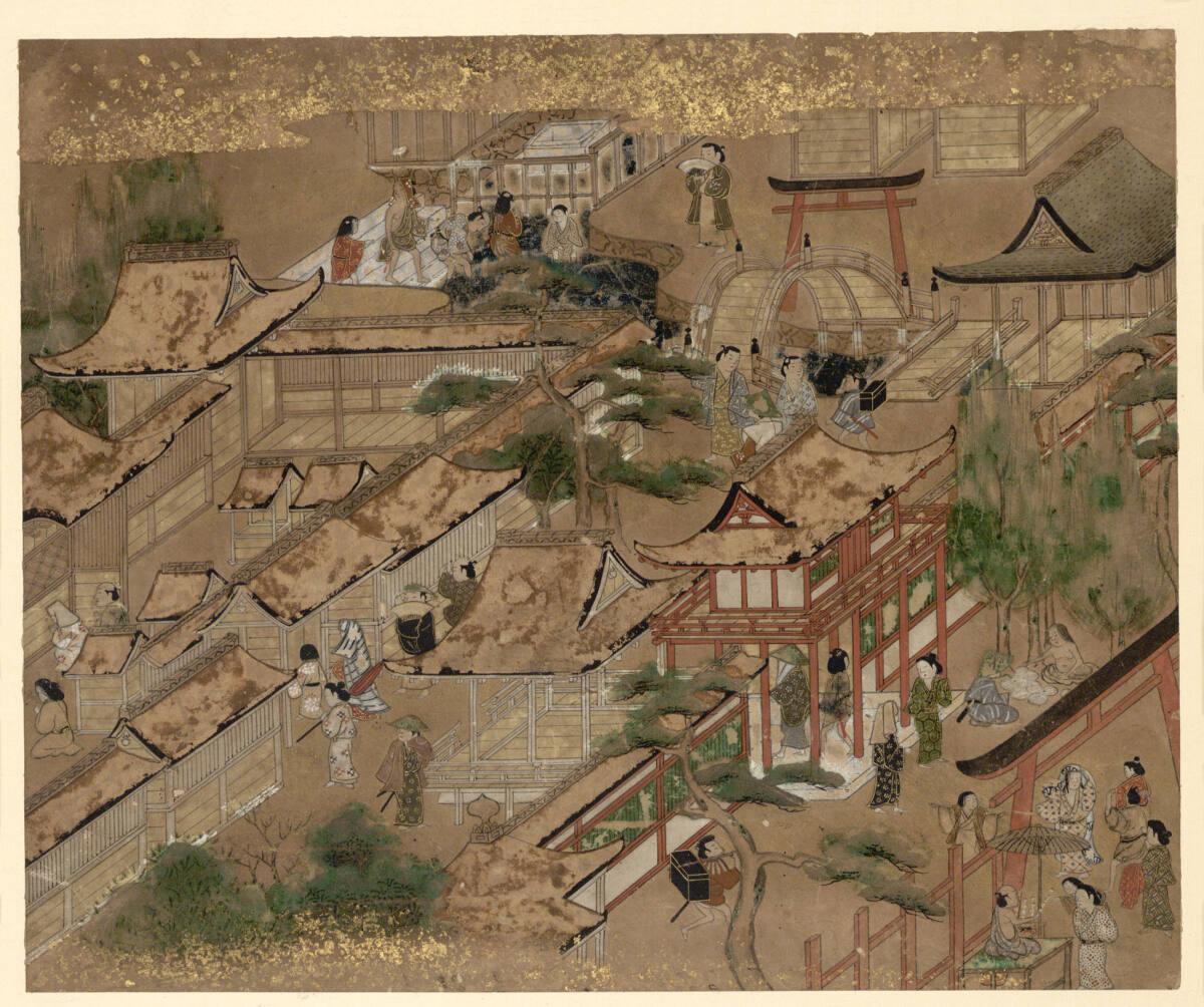 Anonym, Straße in China, Inv. Nr.: 24216
