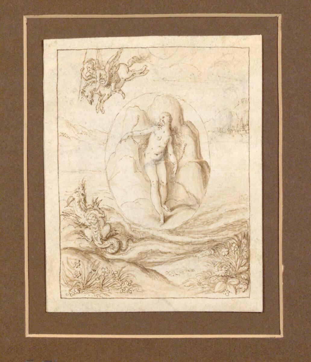 Étienne Delaune, Perseus und Andromeda, Inv. Nr.: 24237