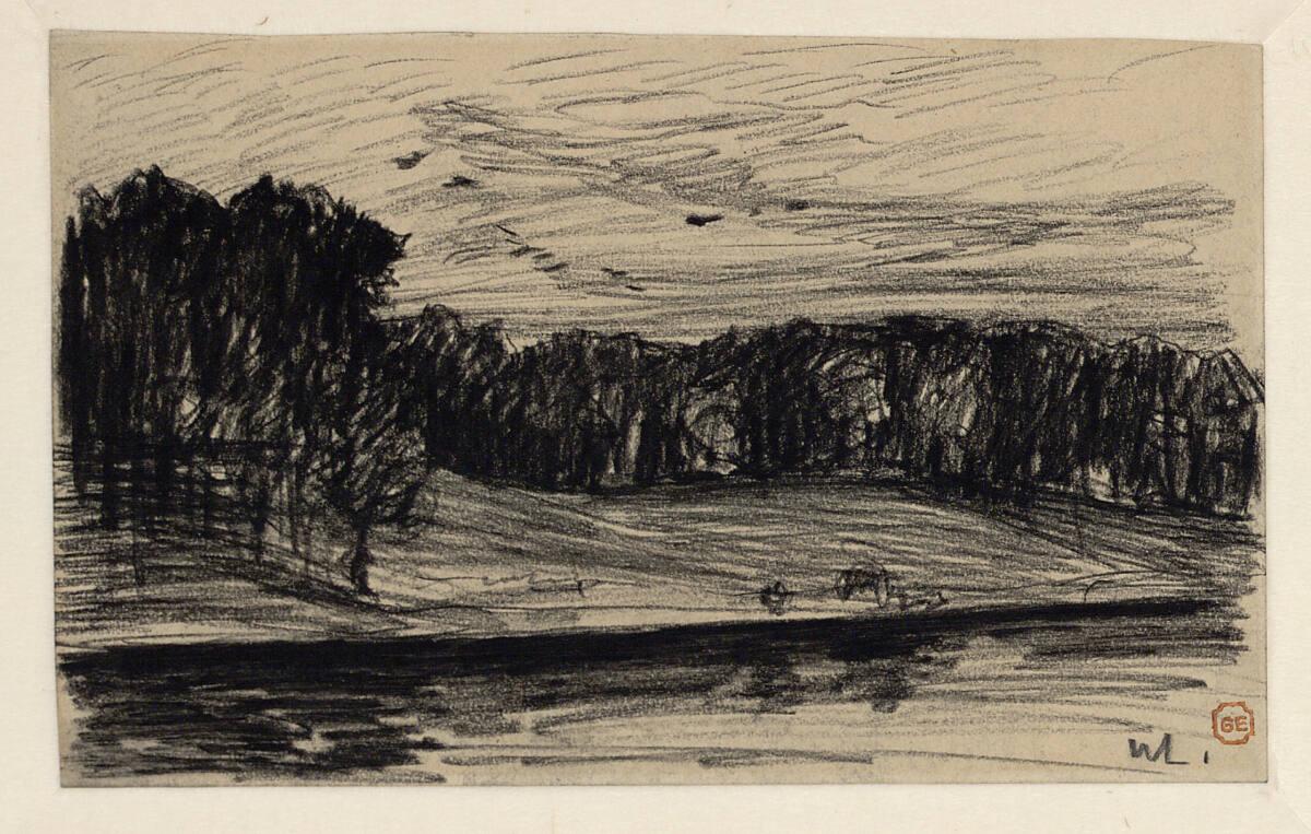 Walter Leistikow, Landschaft eines märkischen Sees, Inv. Nr.: 24243