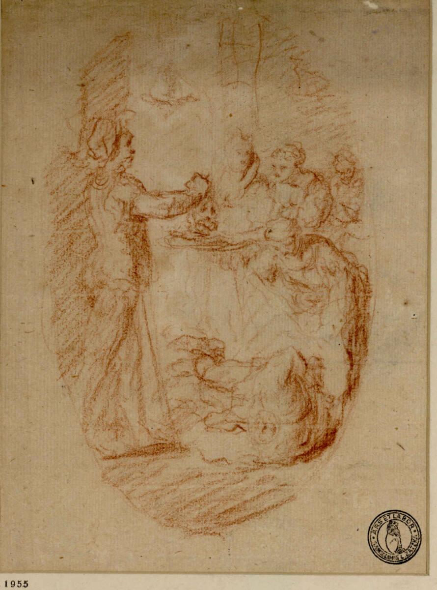 Johann Christoph Lischka, Enthauptung des heiligen Johannes des Täufers, Inv. Nr.: 24249r