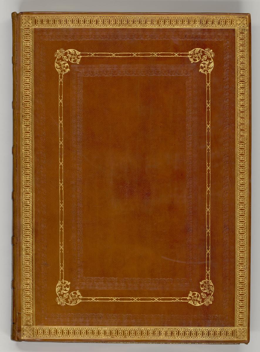 Radierungen von und nach Johann Christian und Friedrich August Brand., Deckel vorne, Inv. Nr.: …