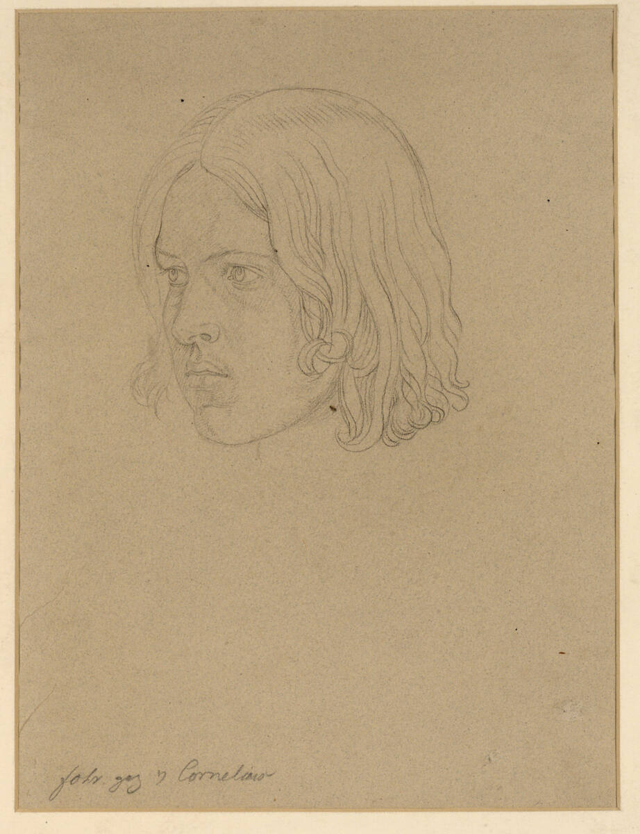 Bildnis Carl Philipp Fohr, Peter von Cornelius, 1816–1818