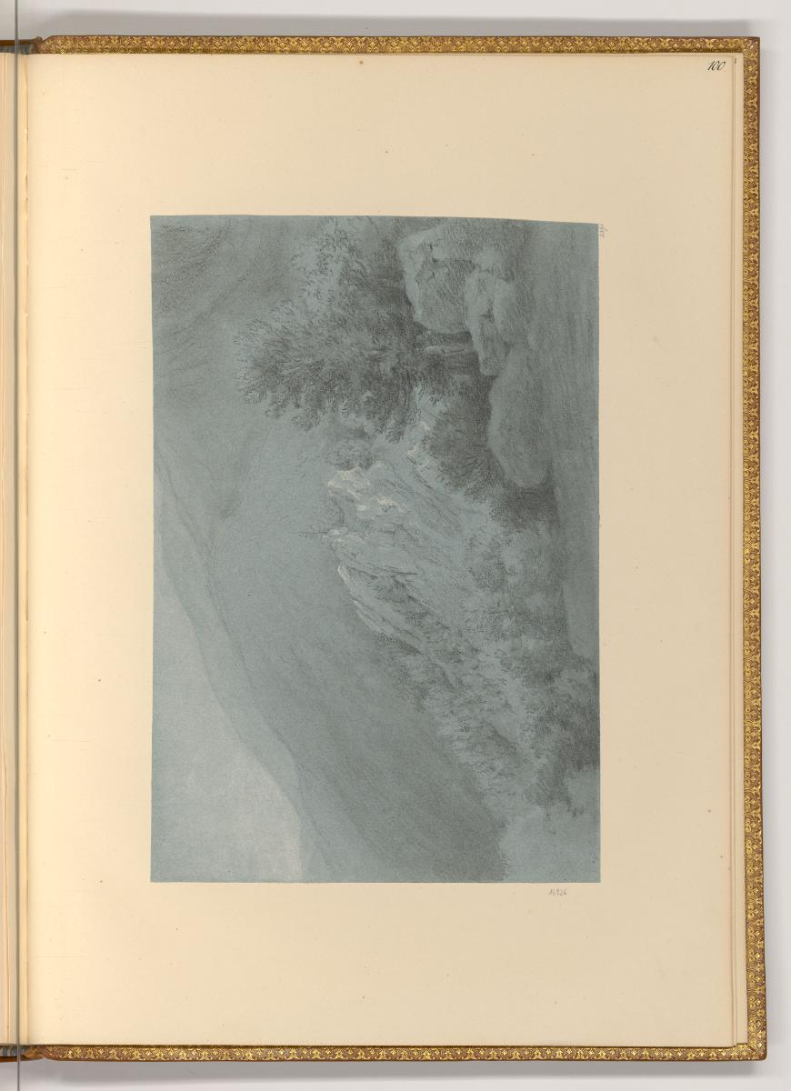 Martin von Molitor, Zeichnungen von Martin von Molitor, Baumgruppe bei Kaltenleutgeben, Inv. Nr…
