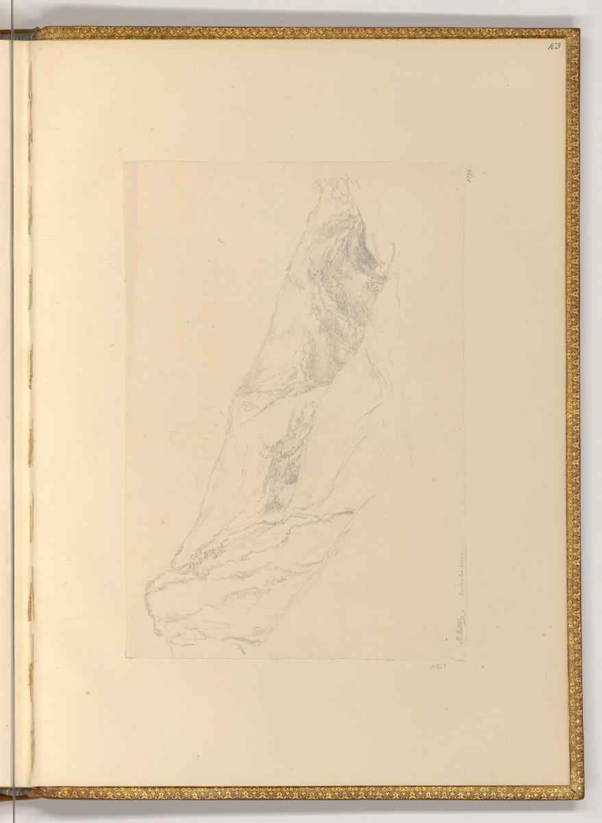 Martin von Molitor, Zeichnungen von Martin von Molitor, Der Steinbruch von Kaltenleutgeben, Inv…