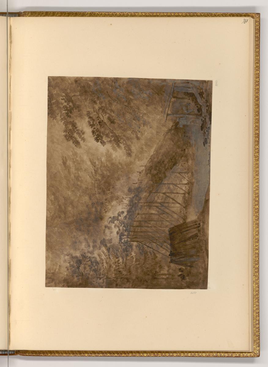 Martin von Molitor, Zeichnungen von Martin von Molitor, Kohlenmeiler bei Stixenstein, Inv. Nr.:…