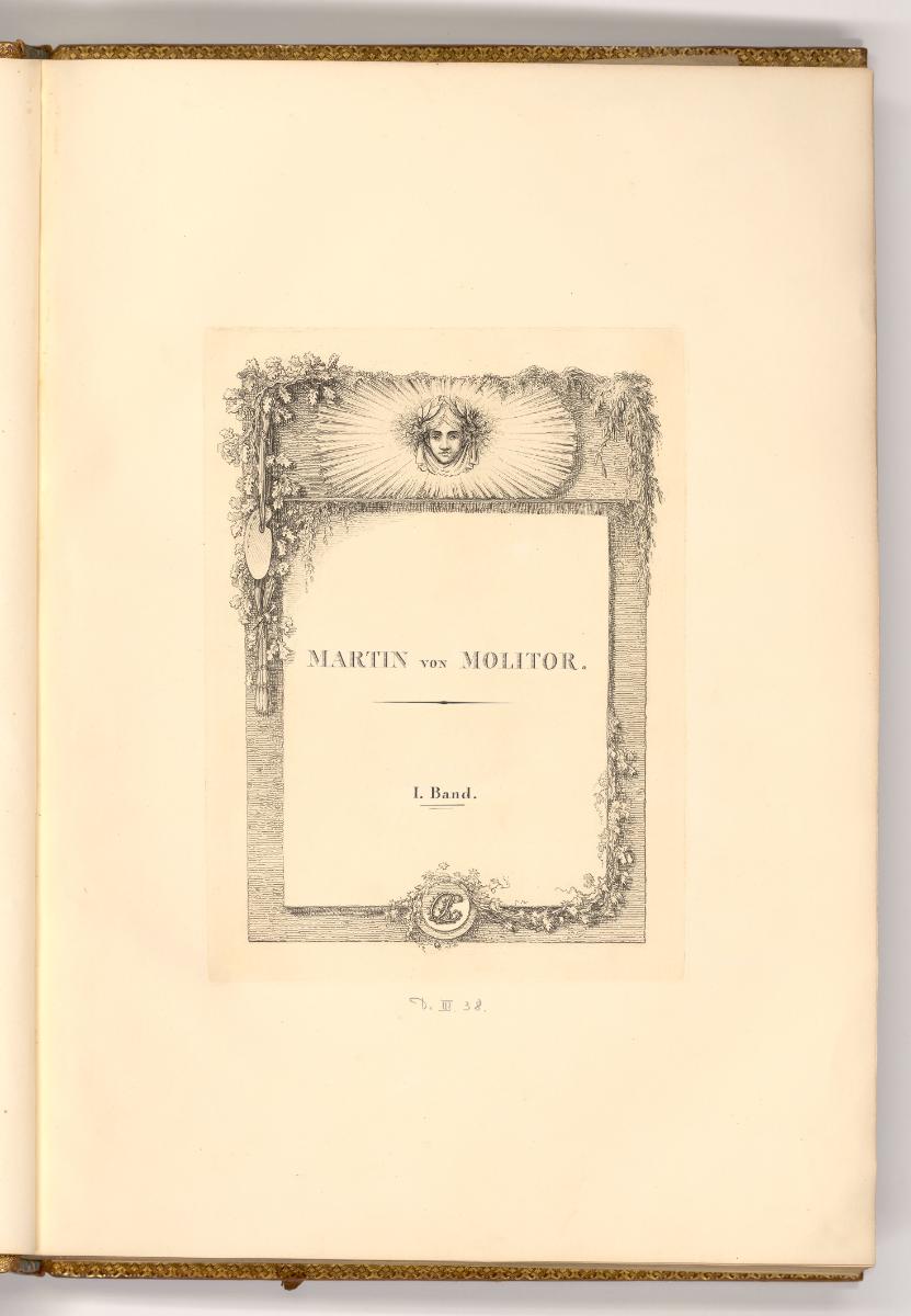 Zeichnungen und Druckgrafiken von Martin von Molitor, Martin von Molitor. I. Band., Inv. Nr.: D…