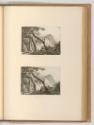 Radierungen von Francois Gabet, Felsenlandschaft mit Baumgruppe, Inv. Nr.: Deutsch nach Sektion…
