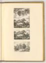 Radierungen von Lorenz Schönberger und Anton Kölbl, Weidelandschaft; Flusslandschaft, Inv. Nr.:…
