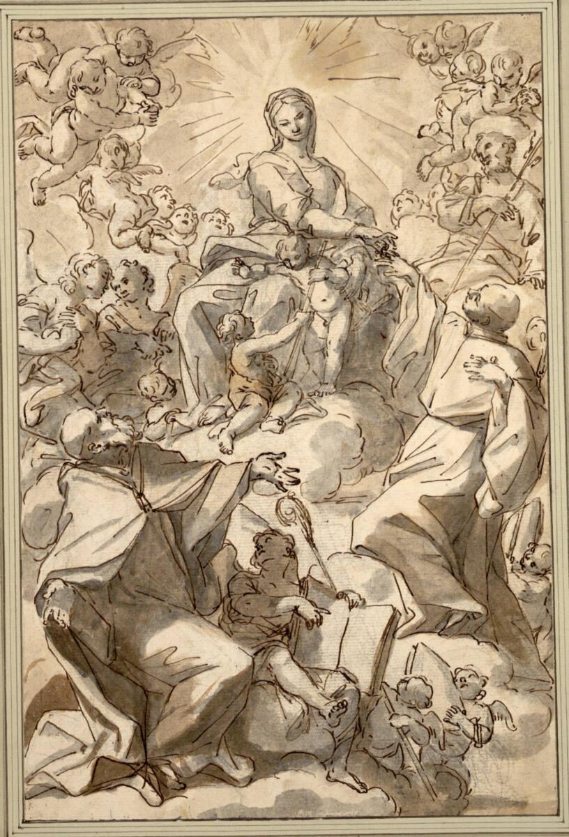 Giovanni Odazzi, Sacra Conversazione, Inv. Nr.: 1067