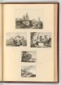 Radierungen von Ludwig Emil Grimm und Georg Christian Wilder, Landschaften; Burgen; Dörfer, Inv…