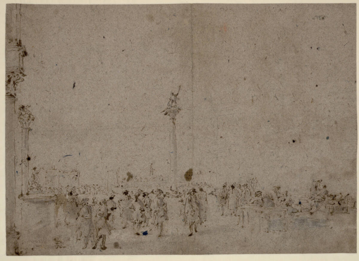 Die Piazzetta von San Marco, Francesco Guardi