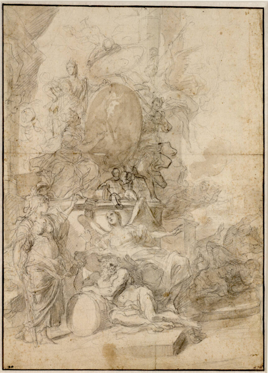 Apotheose Ludwigs XIV., Francesco Solimena