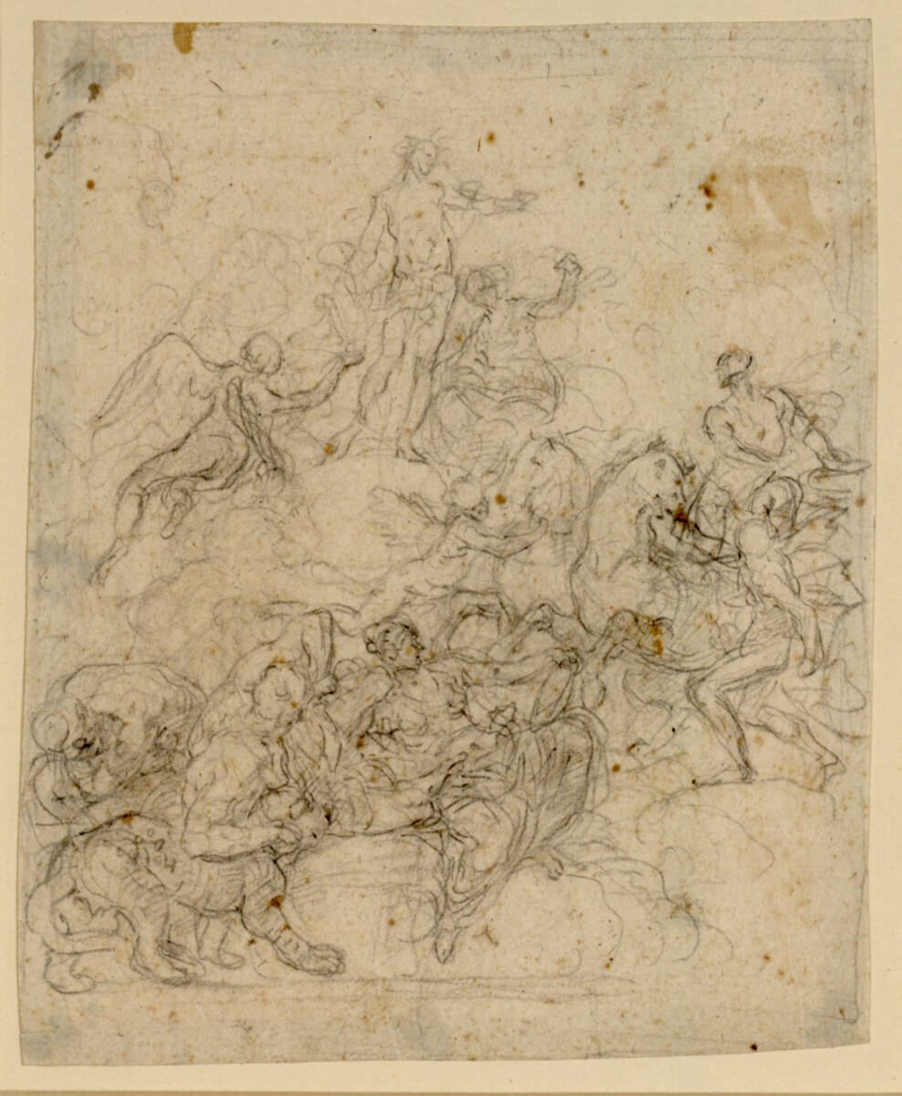 Phaeton bittet Apoll, den Sonnenwagen lenken zu dürfen, Francesco Solimena