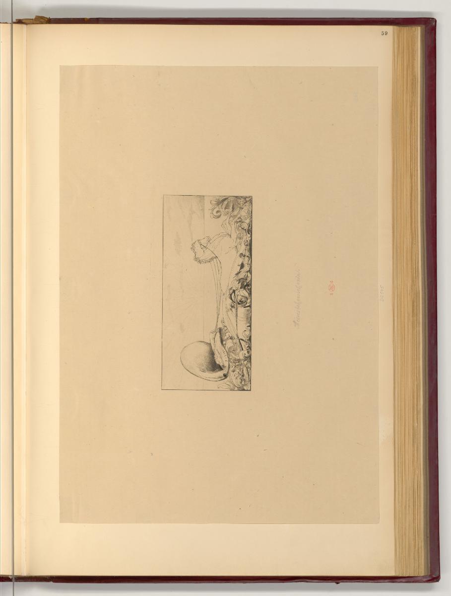 Radierungen von Max Klinger, Meeresbeherrscherin, Inv. Nr.: Deutsch nach Sektionen III/59, D/II…