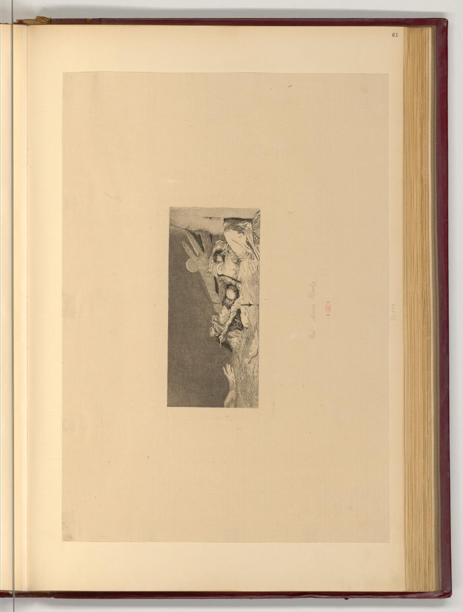 Radierungen von Max Klinger, Des Meeres Rache, Inv. Nr.: Deutsch nach Sektionen III/59, D/III/5…