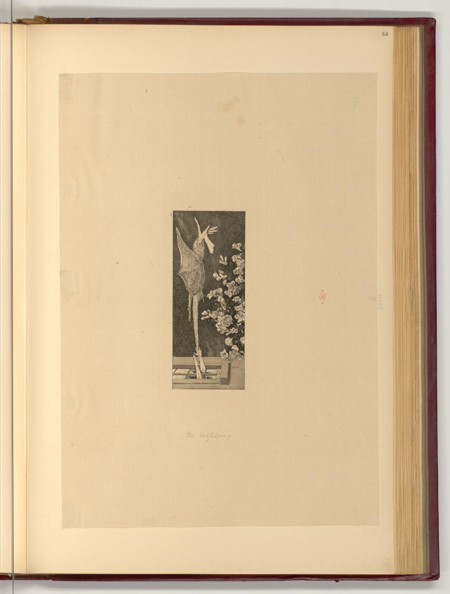 Radierungen von Max Klinger, Die Entführung, Inv. Nr.: Deutsch nach Sektionen III/59, D/III/59/…