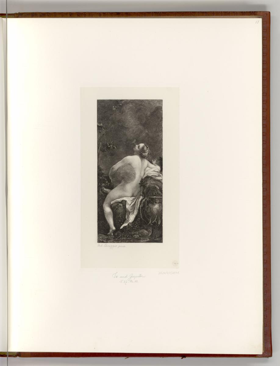 Galeriewerk der kaiserlichen Sammlung in Wien, Jupiter und Io, Inv. Nr.: Deutsch nach Sektionen…