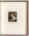 Galeriewerk der kaiserlichen Sammlung in Wien, Bildnis einer jungen Frau im Profil, Inv. Nr.: D…