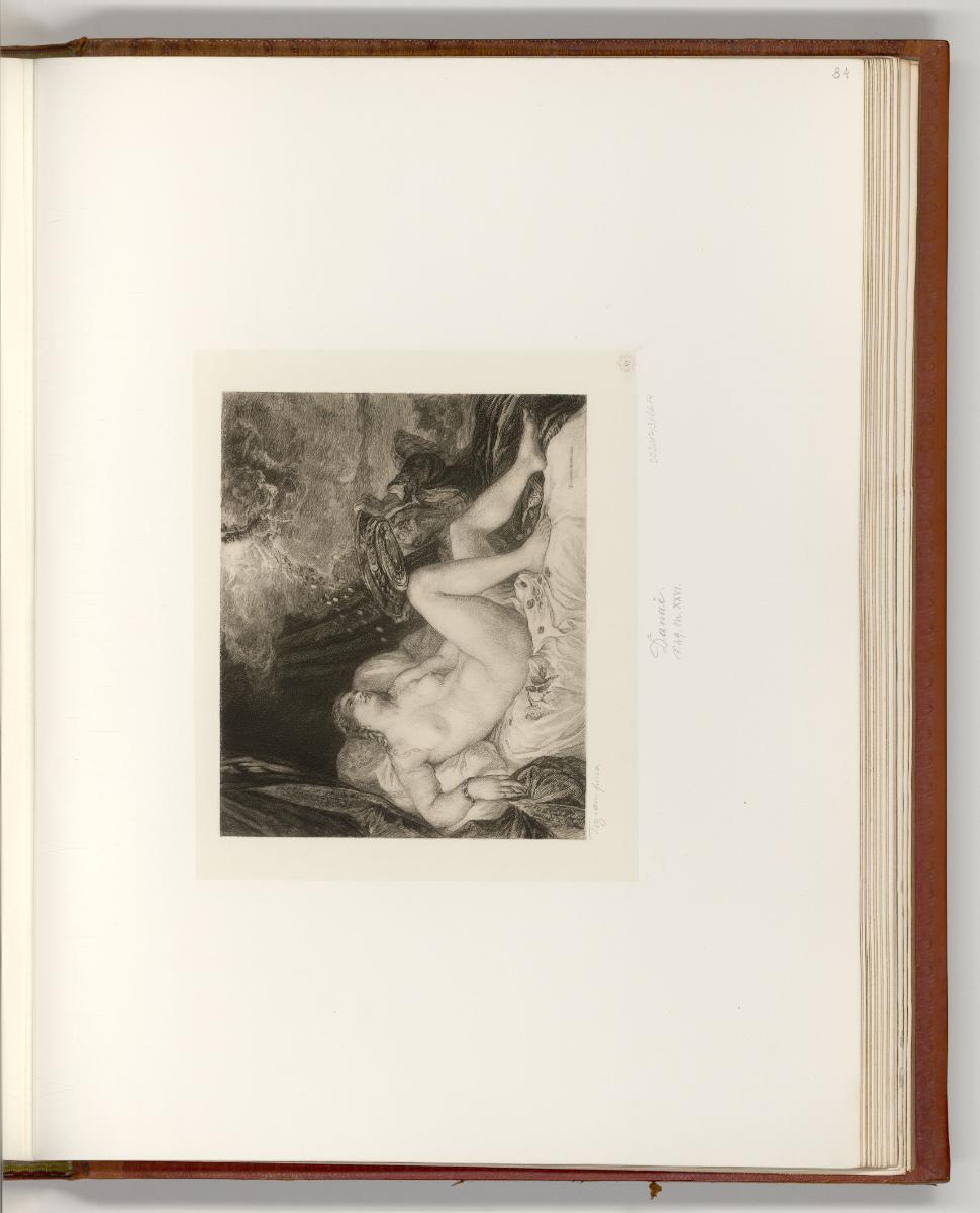 Galeriewerk der kaiserlichen Sammlung in Wien, Danae, Inv. Nr.: Deutsch nach Sektionen III/61, …