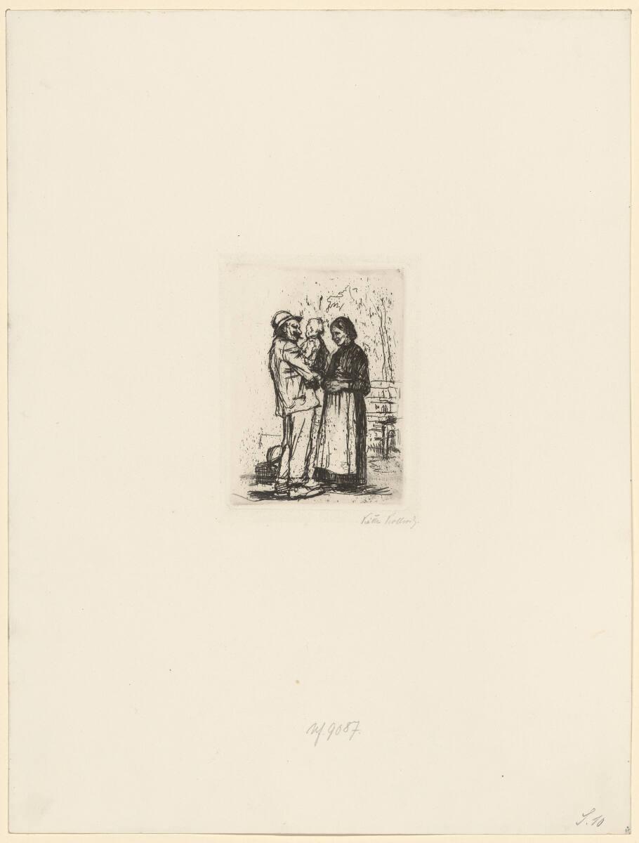 Käthe Kollwitz, Begrüßung, Inv. Nr.: DGNF9087