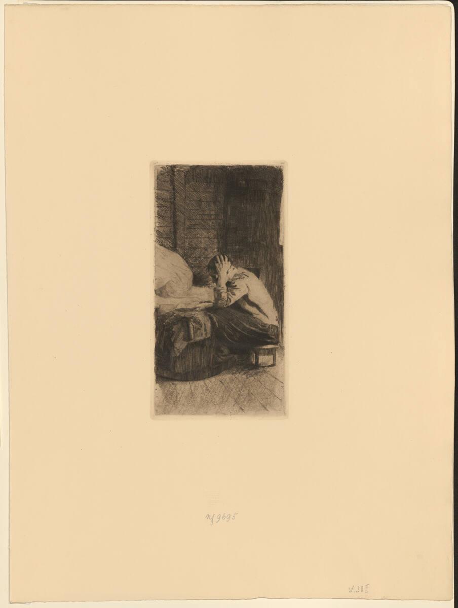 Käthe Kollwitz, Frau an der Wiege, Inv. Nr.: DGNF9695