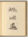 Radierungen von Johann Adam Klein, Mühlrad; Heuwagen; Wasserbrunnen, Inv. Nr.: Deutsch nach Sek…