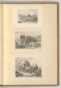 Radierungen von Johann Adam Klein, Ziegen; Reisender mit Lastentieren; Ochsenfuhrwerk, Inv. Nr.…