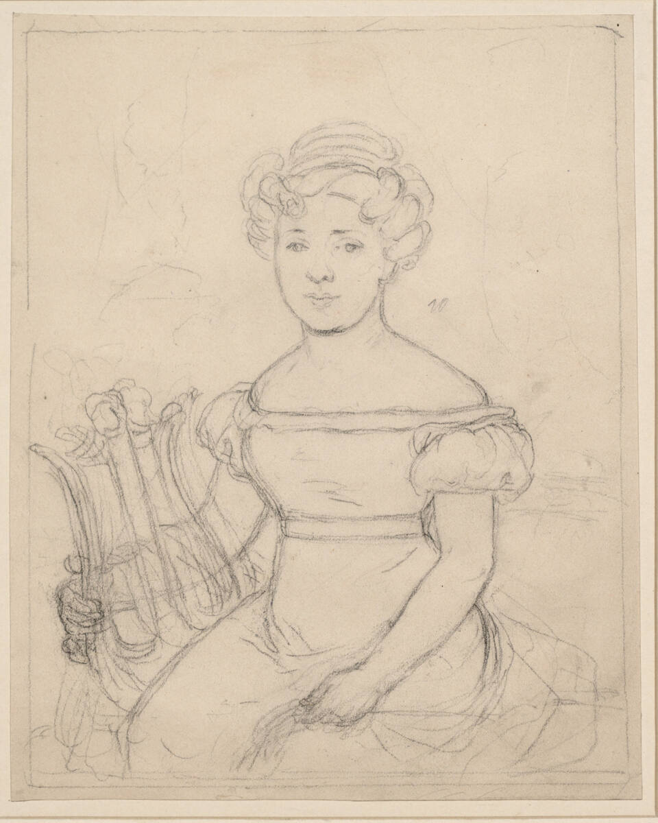 Mädchen mit Leier, Josef Neugebauer