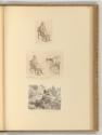 Radierungen von Johann Adam Klein, Diverse Szenen mit Männern, Inv. Nr.: Deutsch nach Sektionen…