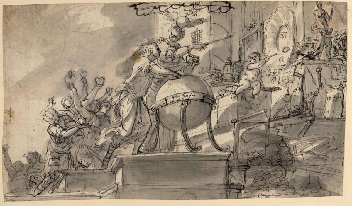 Melchior Michael Steidl, Der Glückshafen, Inv. Nr.: 24452