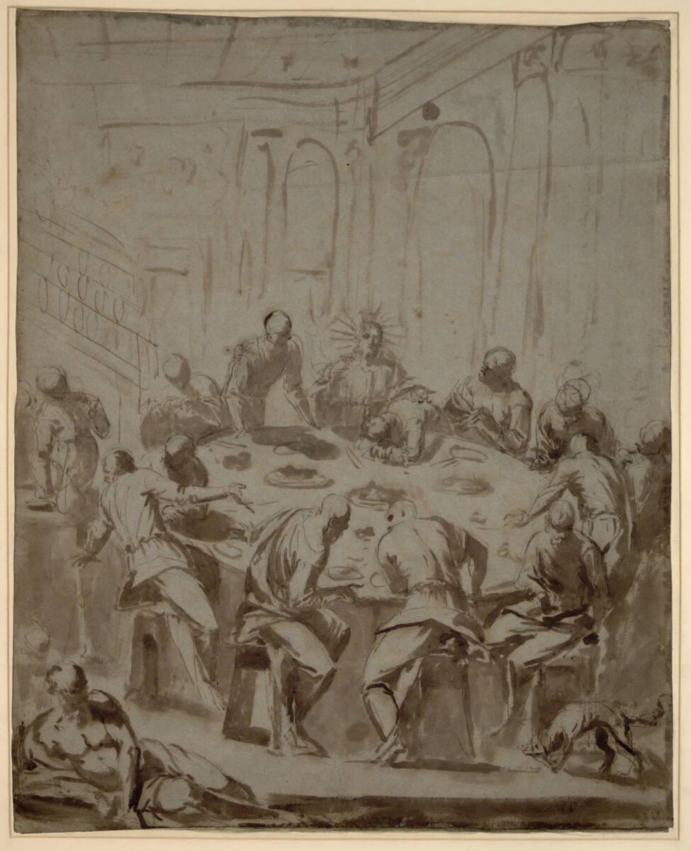 Francesco Maffei, Das Letzte Abendmahl, Inv. Nr.: 24477r