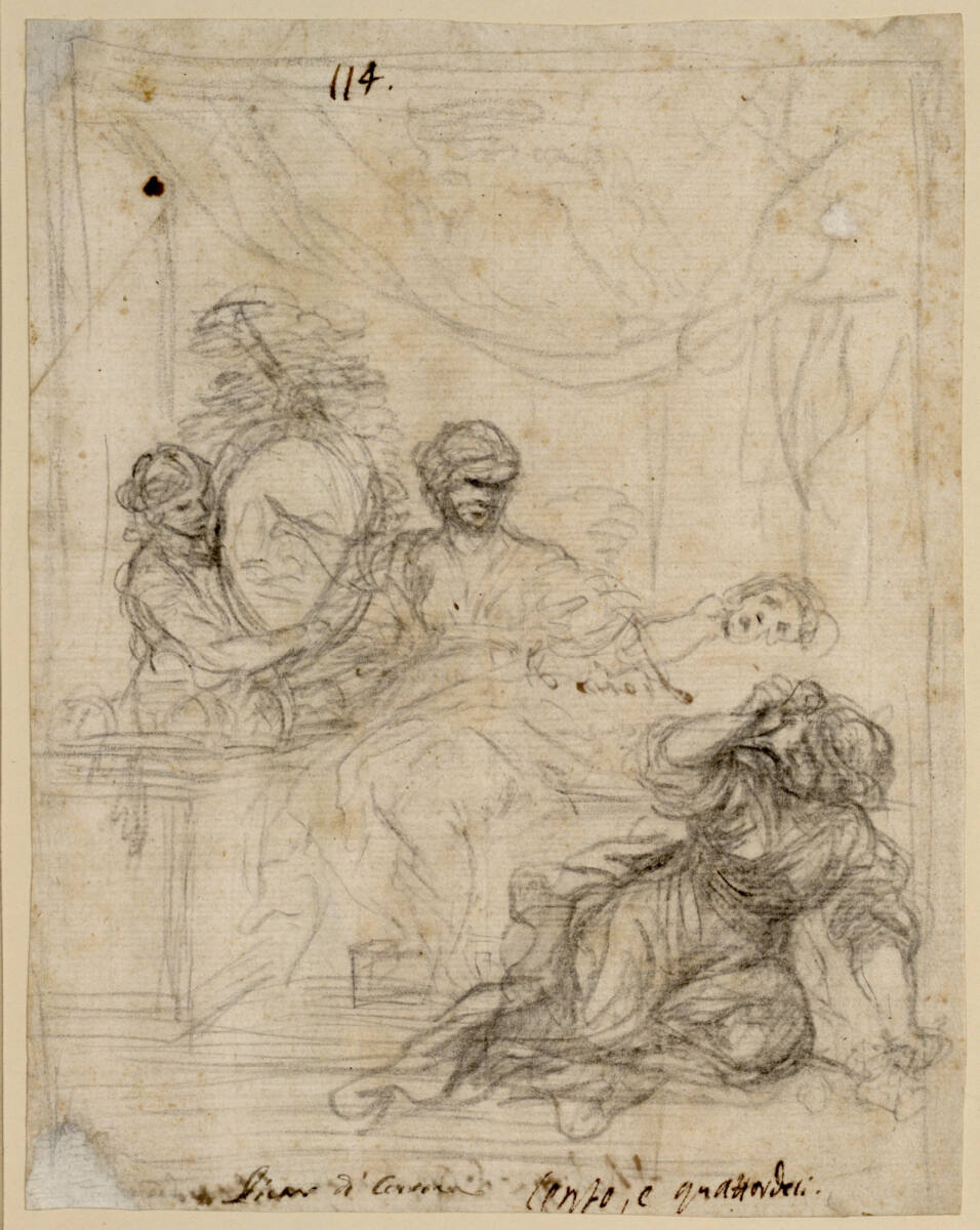 Allegorie der Wahrheit. Prudentia demaskiert Fraus, Pietro da Cortona