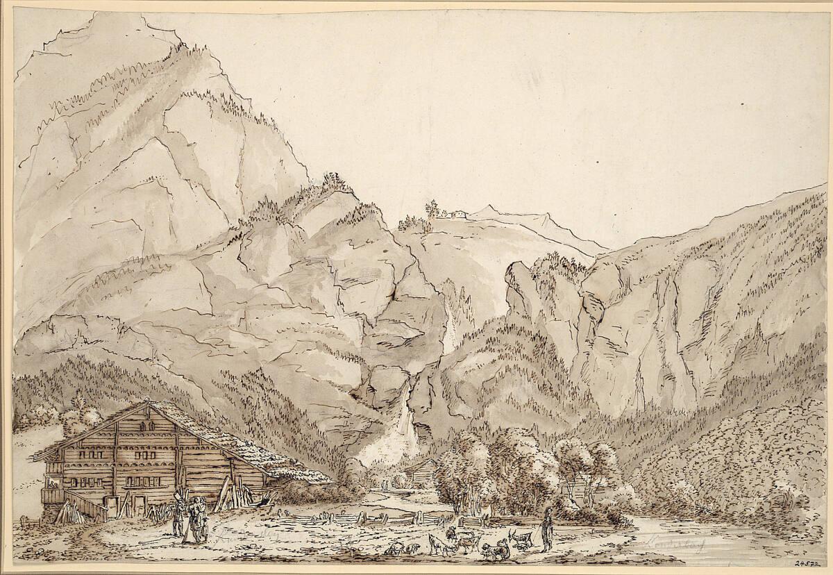 Johann Baptist Stuntz, Kandersteg im Kandertal, Inv. Nr.: 24572