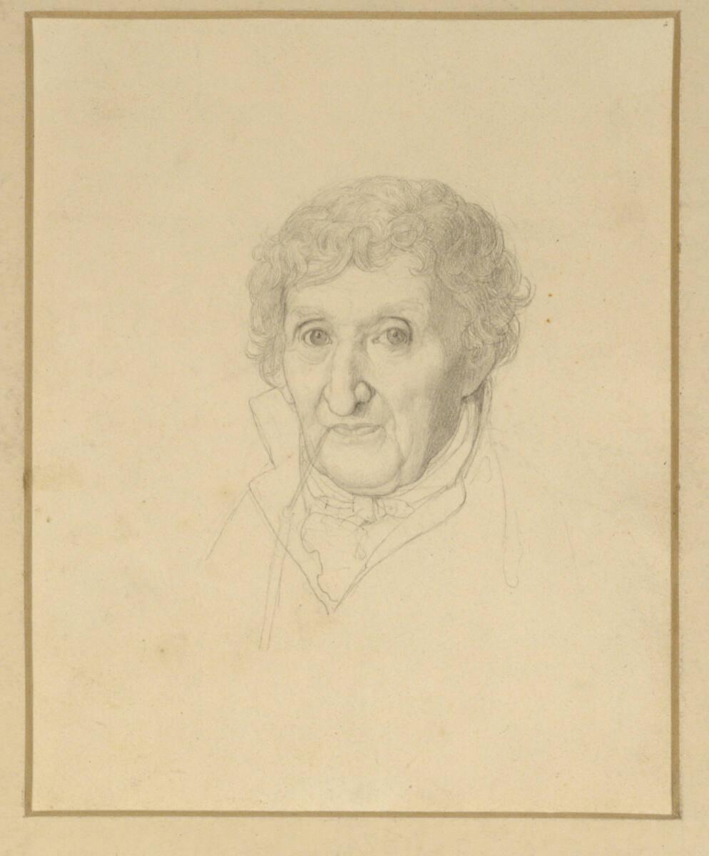Anonym, Bildnis eines alten Herrn, Inv. Nr.: 24608