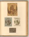 Les Clair obscurs des maitres italiens vol 3, Maria mit Kind; Brustbild der Maria; Schlafendes …