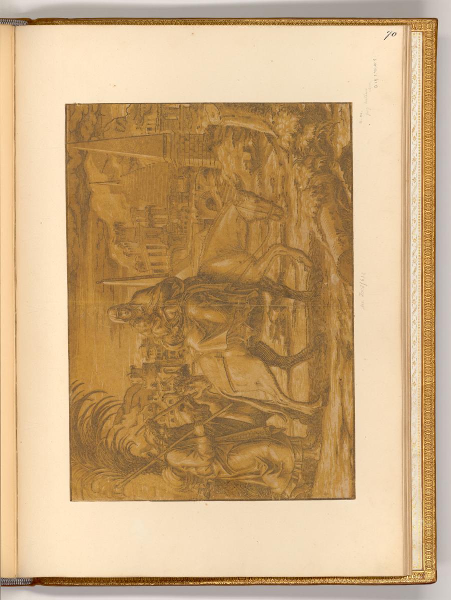 Les Clair obscurs des maitres italiens vol 3, Die Flucht nach Ägypten, Inv. Nr.: Italien nach S…
