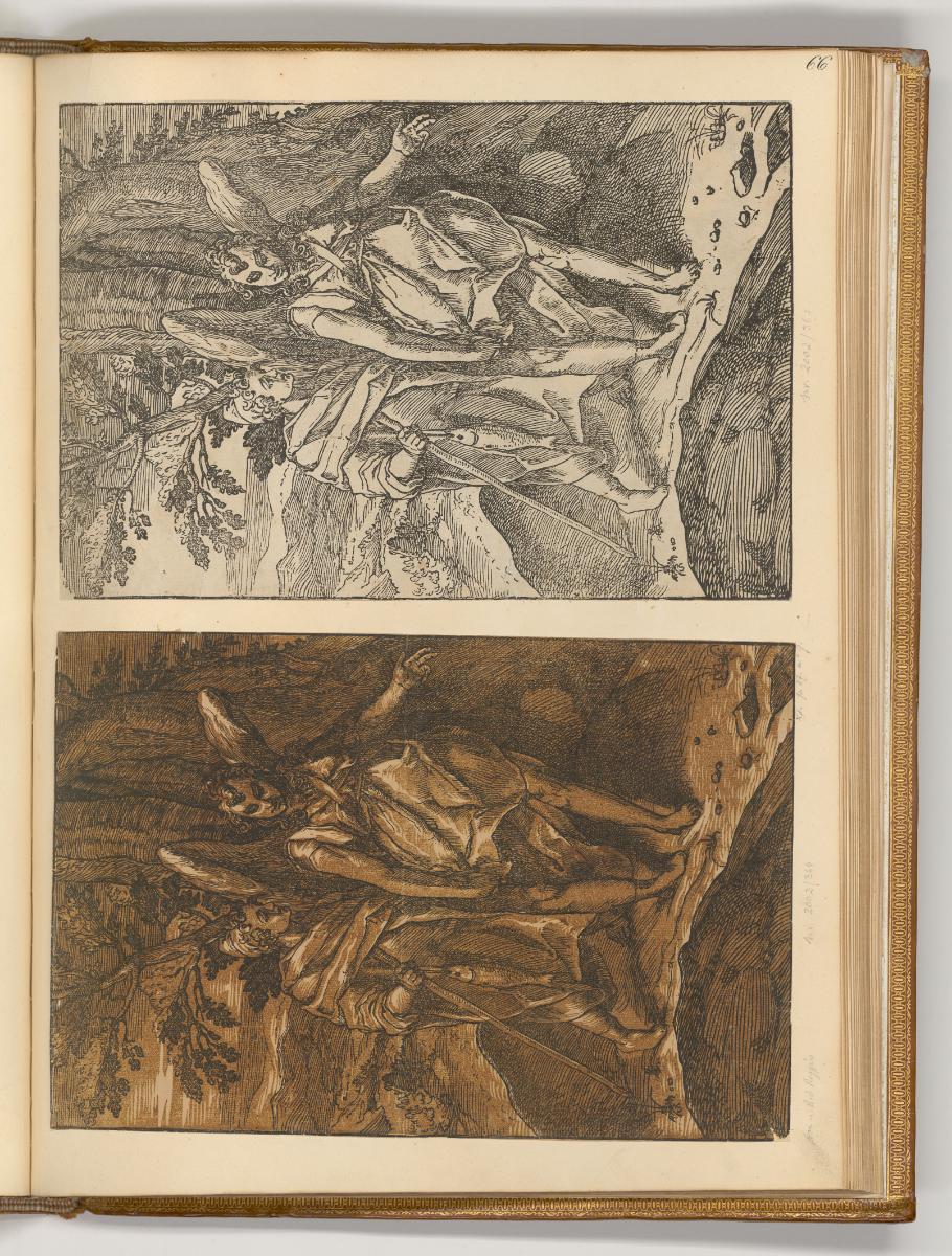 Der junge Tobias, Les Clair obscurs des maitres italiens vol 1, Inv. Nr.: It/I/1/66, Italien na…
