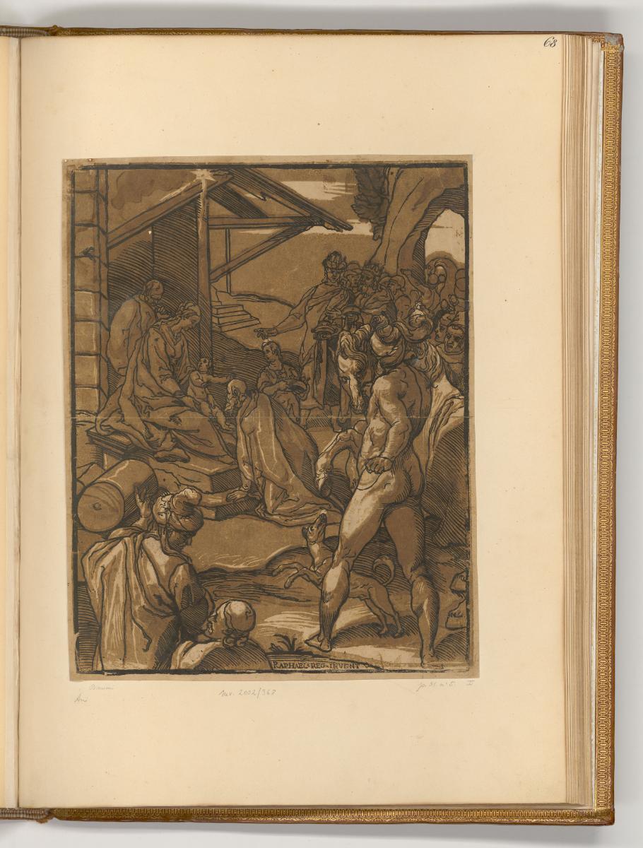 Die Anbetung der Könige, Les Clair obscurs des maitres italiens vol 1, Inv. Nr.: It/I/1/68, Ita…