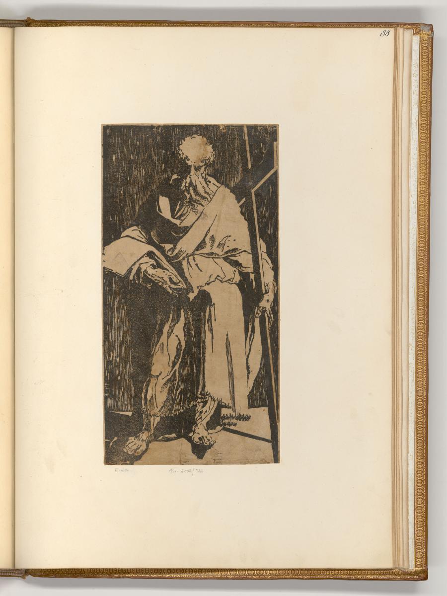 Der heilige Philippus, Les Clair obscurs des maitres italiens vol 1, Inv. Nr.: It/I/1/88, Itali…