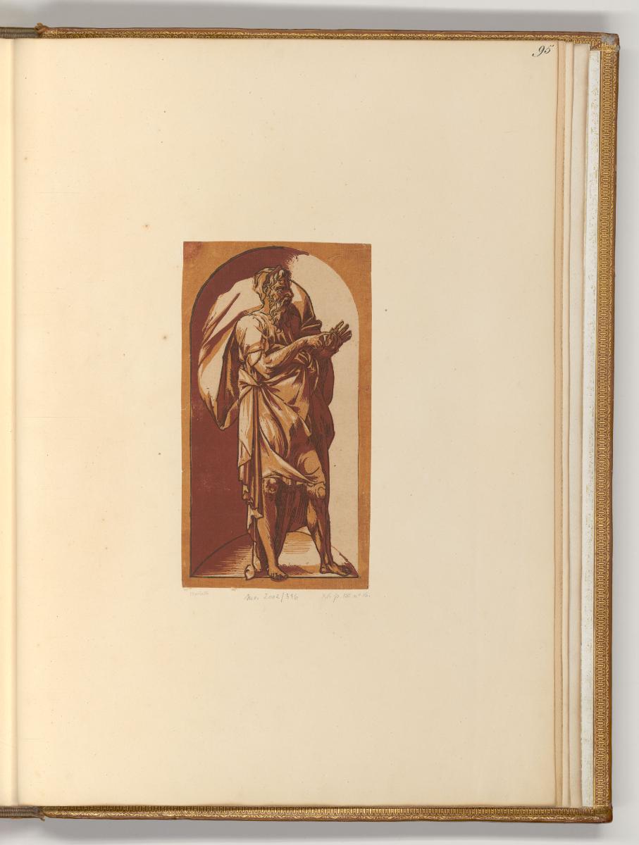Ein Philosoph, Les Clair obscurs des maitres italiens vol 1, Inv. Nr.: It/I/1/95, Italien nach …